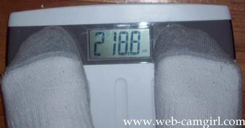 8th Week - 218.8 pounds